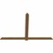 Ekena Millwork Eugene Smooth Timber Gable Bracket, Western Red Cedar, 96"W x 64"H x 1 1/2"D x 5 1/2"F, 16/12 Pitch GBW096X64X0206EUG00SWR - alternate 2